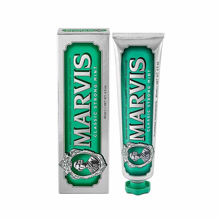خمیردندان کلاسیک نعنایی مارویس Marvis Classic Strong Mint حجم ۸۵ml اصل ایتالیا